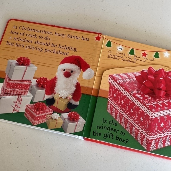 Christmas Holiday Board Books Bundle ages 0-3 pop up lift the flaps - Picture 3 of 12